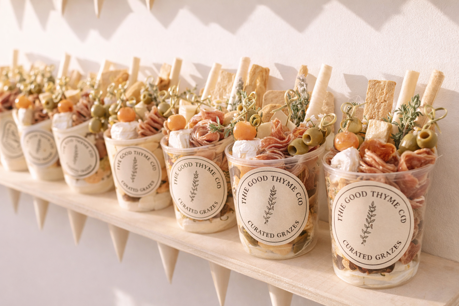 The Good Thyme Co charcuterie board